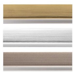 Telaio Walther Beyond design 21x29,7 cm acciaio argento bordo interno vetro trasparente