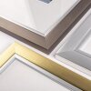 Telaio Walther Beyond design 21x29,7 cm argento vetro trasparente pannello posteriore MDF