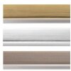 Telaio Walther Beyond design 21x29,7 cm argento vetro trasparente pannello posteriore MDF