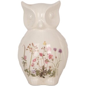 Clayre & Eef Gufo decorativo in stile country in...