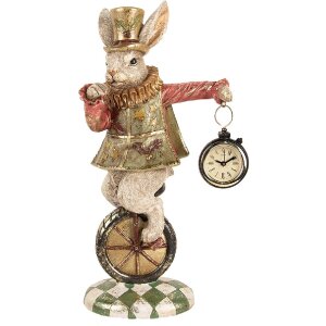 Clayre & Eef figurina decorativa coniglio vintage in...