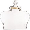 Clayre & Eef Decorazione da parete Corona color argento 25x6x24 cm