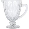 Clayre & Eef 6GL5045 Brocca di vetro 1000 ml Trasparente