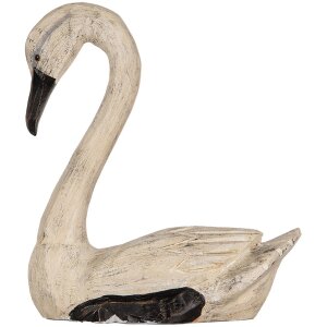 Cigni decorativi Clayre & Eef Set 2 figure stile...