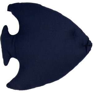 Cuscino decorativo Clayre & Eef Fish Maritime Design Bianco Blu 40x45 cm