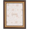 Portafoto Clayre & Eef 14x2x19 cm Stile Country Marrone Nero 10x15 cm
