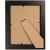 Clayre & Eef 2F1271L Portafoto nero 20x2x25 cm 15x20 cm Vetro MDF