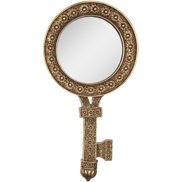 Specchio da parete Clayre & Eef 62S318 stile barocco oro 13x2x25 cm