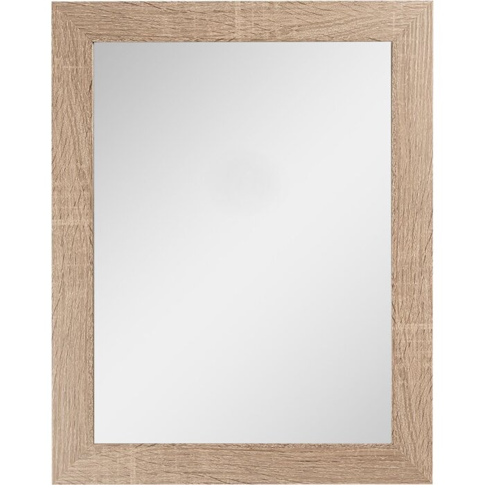 Clayre & Eef 62S327 Specchio da parete stile country marrone 37x2x47 cm