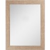 Clayre & Eef 62S327 Specchio da parete stile country marrone 37x2x47 cm