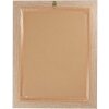 Clayre & Eef 62S327 Specchio da parete stile country marrone 37x2x47 cm