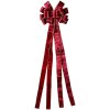 Clayre & Eef 65975BU Fiocco decorativo 33x135 cm Bordo oro rosa