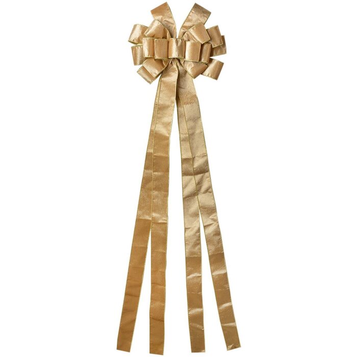 Clayre & Eef 65975GO Fiocco decorativo 33x135 cm color oro