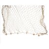 Clayre & Eef 66072 Decorazione a rete Beige 200x400 cm Stile country