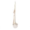 Clayre & Eef Decorativo Barca a vela marittima Decorazione in legno Beige Bianco 34x7x38 cm