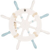Clayre & Eef 6H2403 Decorazione Volante Bianco Blu 34 cm Legno MDF