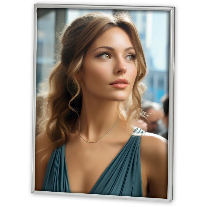 ZEP cornice lucida 120S22 argento 10x15 cm