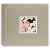 ZEP Album fotografico Dante Beige 24x24 cm 40 pagine bianche con vetroresina
