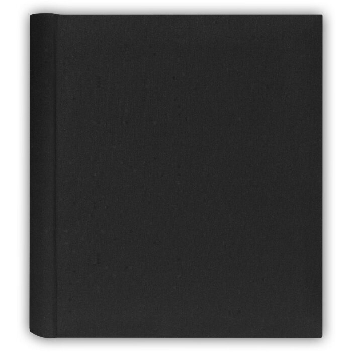 ZEP album fotografico autoadesivo Siviglia nero 27x32 cm raccoglitore ad anelli meccanismo a 4 anelli