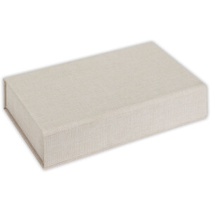 ZEP USB Photo Box Lodi Beige Linen 23x12,5x5 cm senza chiavetta USB