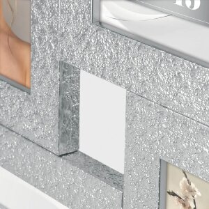 ZEP Orion cornice per foto collage argento 4 immagini in...