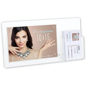 ZEP Porta biglietti da visita in acrilico Cornice...