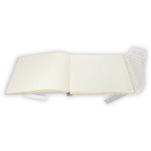 ZEP album fotografico Busta grigio 30x24 cm 60 pagine carta di riso tessuto fiocco