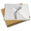ZEP album fotografico Busta grigio 30x24 cm 60 pagine carta di riso tessuto fiocco