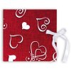 Album fotografico ZEP Symphony 6 copertina in tessuto rosso 23x23 cm 28 pagine nastro di raso