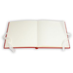 ZEP album fotografico Symphony 7 tessuto rosso cuore damore 23x23cm 28 pagine con scatola regalo