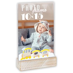 ZEP Cornice in acrilico e legno Daniele Vertical 10x15 cm...