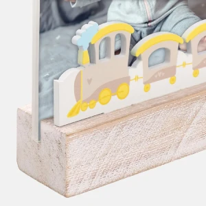 ZEP Cornice in acrilico e legno Daniele Vertical 10x15 cm decorazione treno