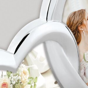 ZEP cornice doppia in metallo Ravel per 2 foto 8x8 e...