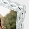 ZEP cornice in metallo Bizet 10x15 cm con retro in velluto argento