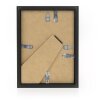 ZEP Cornice in legno Malmo Black 30x30 cm con passe-partout 20x20 cm