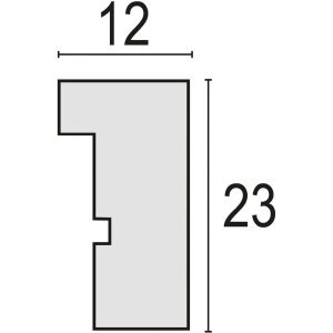 ZEP cornice per certificati in legno nero 29,7x42 cm DIN A3