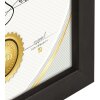 ZEP cornice per certificati in legno nero 29,7x42 cm DIN A3