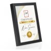 ZEP cornice per certificati in legno nero 29,7x42 cm DIN A3