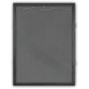 ZEP Telaio per magliette sportive in legno Jersey Nero 59x79 cm