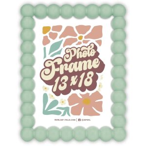 ZEP Cornice in legno Pop Green 15x20 cm