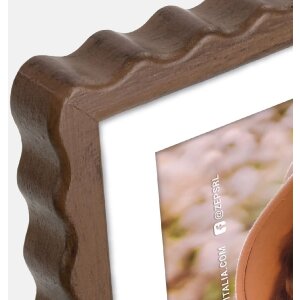ZEP Cornice in legno Lione Brown 30x40 cm con passe-partout 20x30 cm