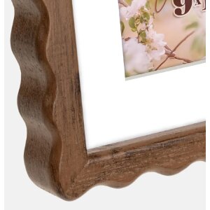 ZEP Cornice in legno Lione Brown 30x40 cm con passe-partout 20x30 cm
