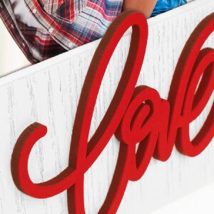 ZEP Cornice in legno Gianna Red 10x15 cm