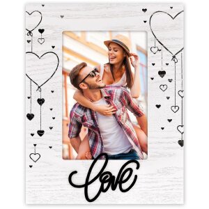 ZEP Cornice in legno Gianna Black 10x15 cm