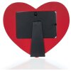 ZEP Cornice per ritratti Iris 10x15 cm Portafoto in legno a forma di cuore rosso