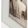 Cornice ZEP Colmar White 15x20 cm effetto legno con supporto