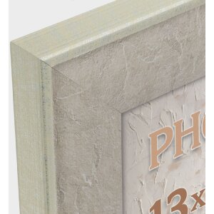 Cornice ZEP Colmar Grey 15x20 cm in polistirolo effetto legno con supporto