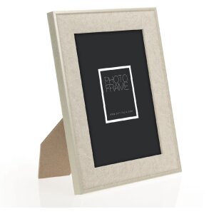 Cornice ZEP Colmar Grey 15x20 cm in polistirolo effetto legno con supporto