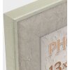 Cornice ZEP Colmar Grey 15x20 cm in polistirolo effetto legno con supporto