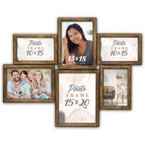 ZEP gallery frame Amiens cornice da parete per 6 foto...